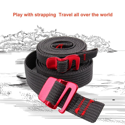 3-10PCS 1.5M Cord Tape Nylon Rope with Quick Release Hook